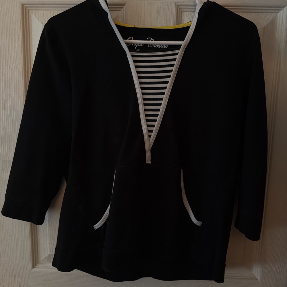 Onque Casuals Black and Yellow Jacket